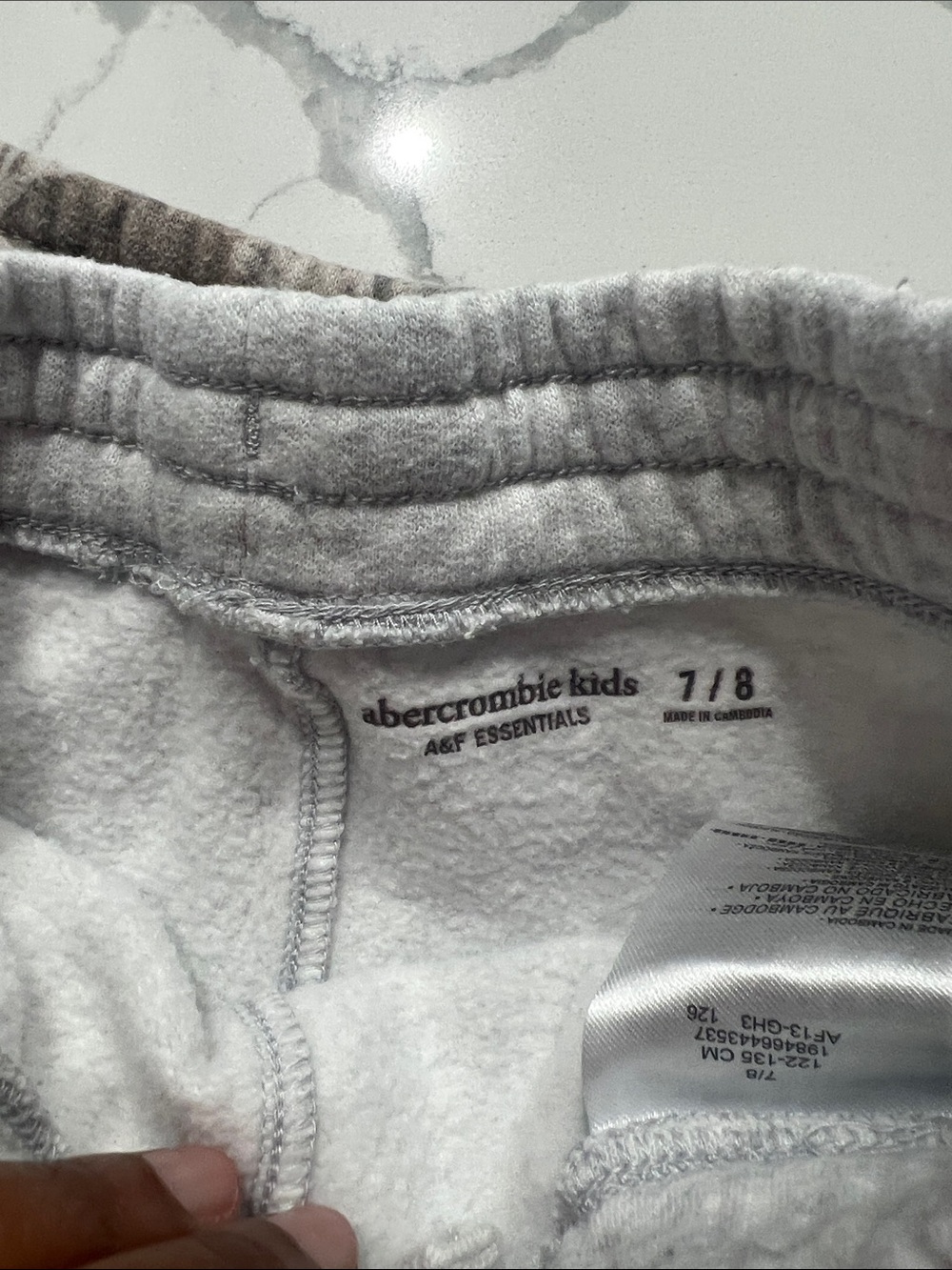 Abercrombie & Fitch Kids Grey & Camo Drawstring Shorts Duo - Picture 4 of 6